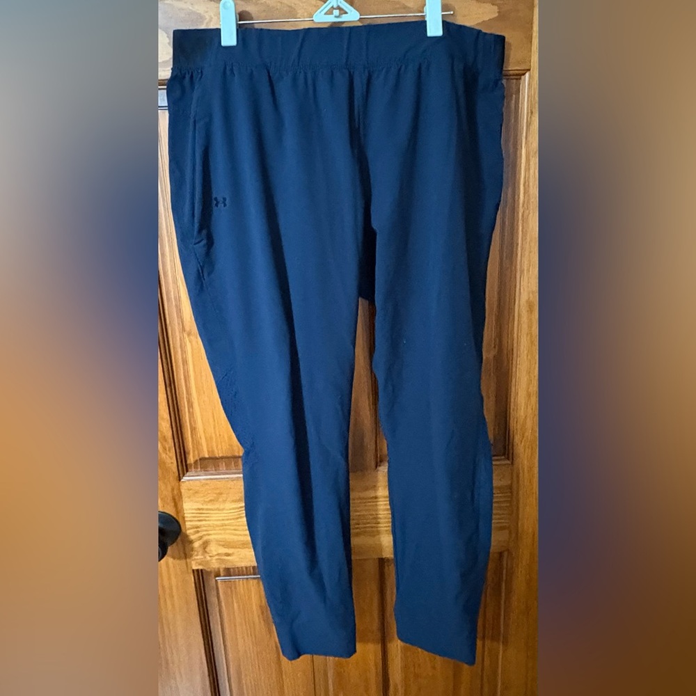 Under Armour Blue Track Pants for Active Comfort